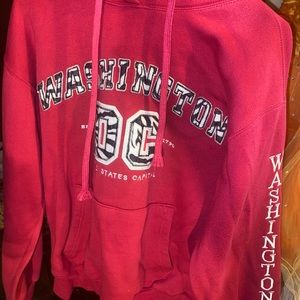 Washington D.C. Zebra Print Hoodie